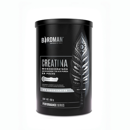 BIRDMAN Micronized Creatine Monohydrate Powder, Unflavored, High-Purity, Organic, Muscle Recovery, Caffeine Free Pre Workout, Post Workout, Gluten Free, Sugar Free